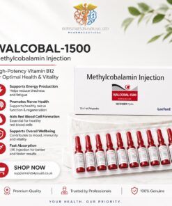 B12 Injections 1500mcg | Methylcobalamin B12 x 10 Ampules