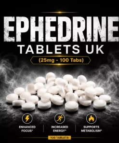Buy Ephedrine Tablets UK (25mg – 100 Tabs)